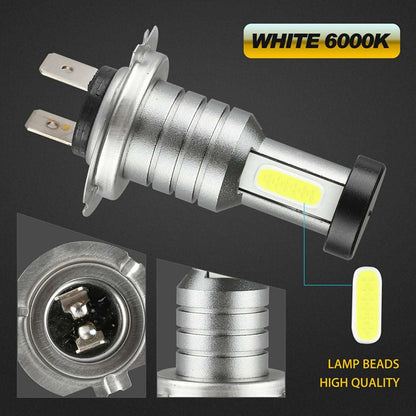 4x H7 LED Headlight Bulb Kit – Brighter Roads, Safer Nights