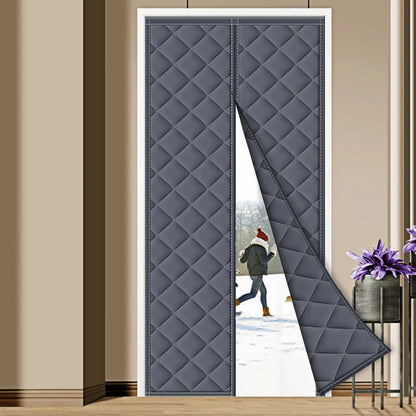 Magnetic Door Insulation Curtain – Stop Drafts, Cut Energy Bills