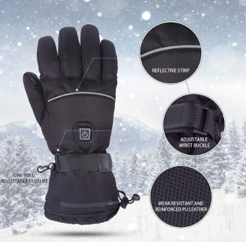 Rechargeable Heated Gloves – Up to 8 Hours of Warmth