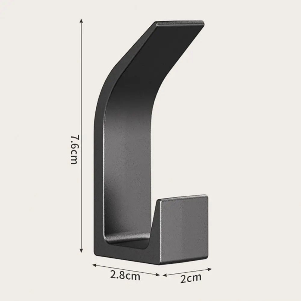 Self-Adhesive Wall Hooks for Coats (5-Pack) – No Drilling, No Damage