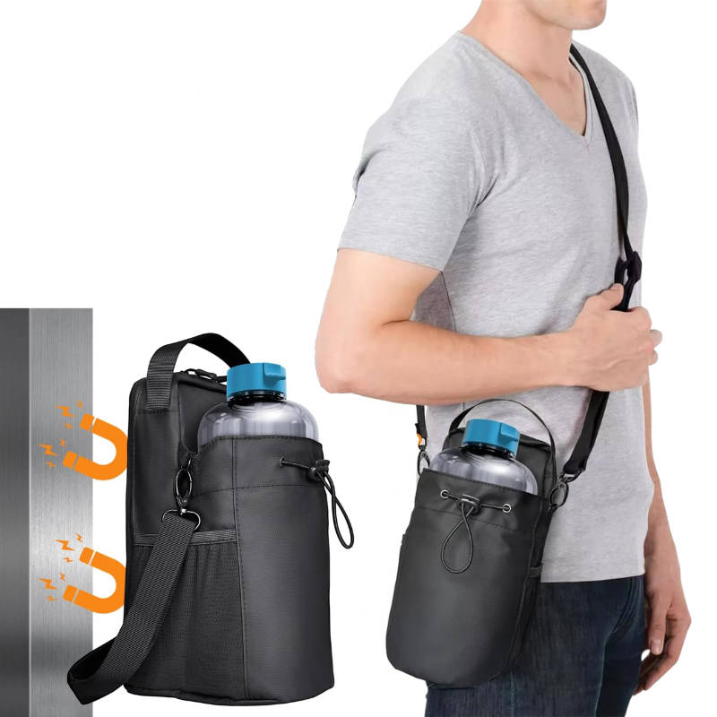 Magnetic Gym Bag – Your Bottle Off the Floor, Your Gear Within Reach