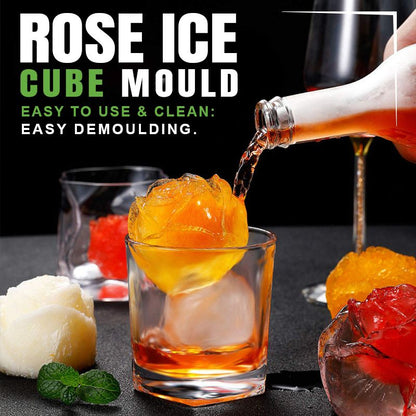 2-Stage Push-In Ice Cube Tray – Double the Ice, Half the Effort