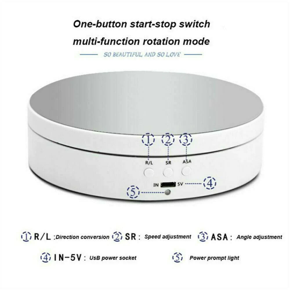 360° Motorized Rotating Display Stand – Showcase Products Like a Pro