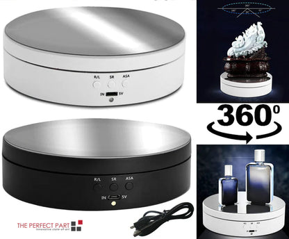 360° Motorized Rotating Display Stand – Showcase Products Like a Pro