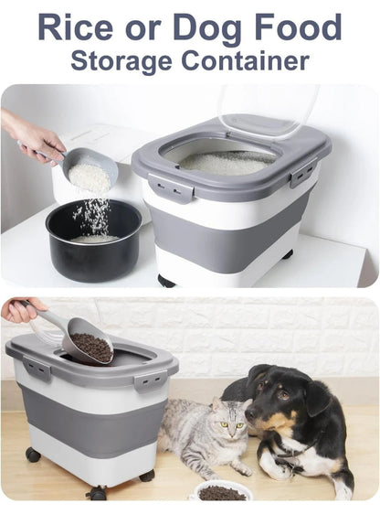 Foldable Large Food Storage Container – Organise More, Waste Less Space