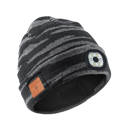 3-in-1 Bluetooth Beanie – Music, Warmth & Visibility in One
