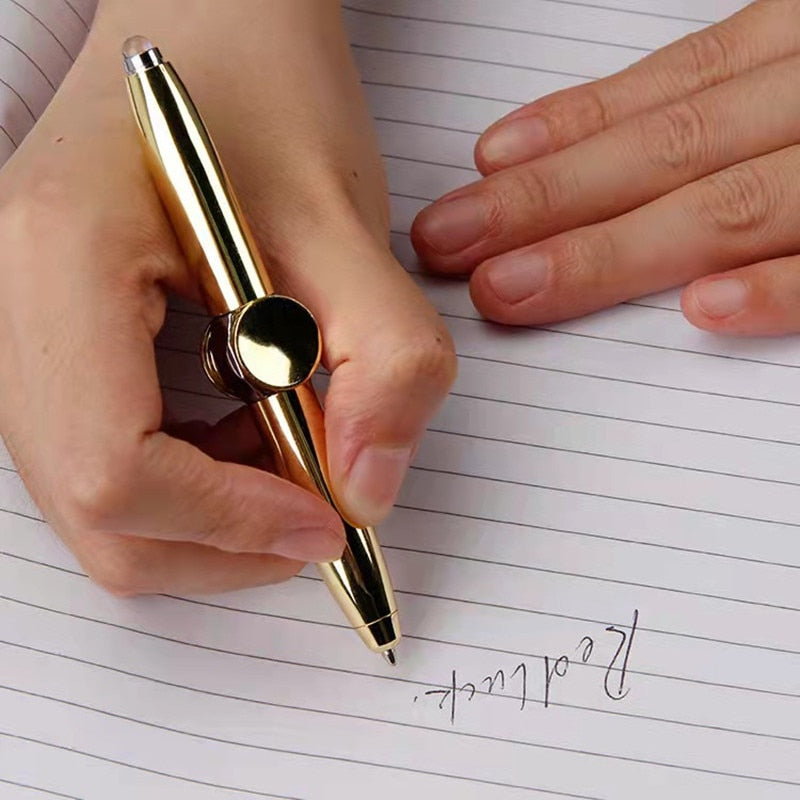 LED Light-Up Spinning Pen – Fidget, Dazzle & De-Stress