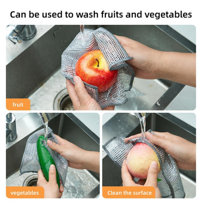 20-Pack Microfiber Cleaning Cloths – Scratch-Free Shine, Every Surface