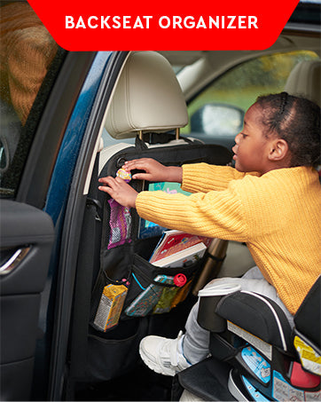 2-Pack Car Backseat Organizer with Tablet Holder – Tidy Rides, Happy Kids
