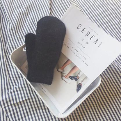 Cashmere Knit Mittens for Women – Luxuriously Warm