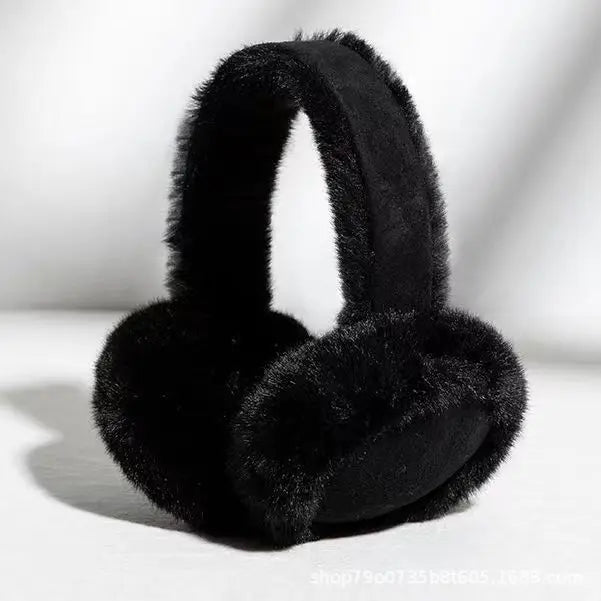 Plush Ear Muffs Winter Headband – Stylish Cold-Weather Protection
