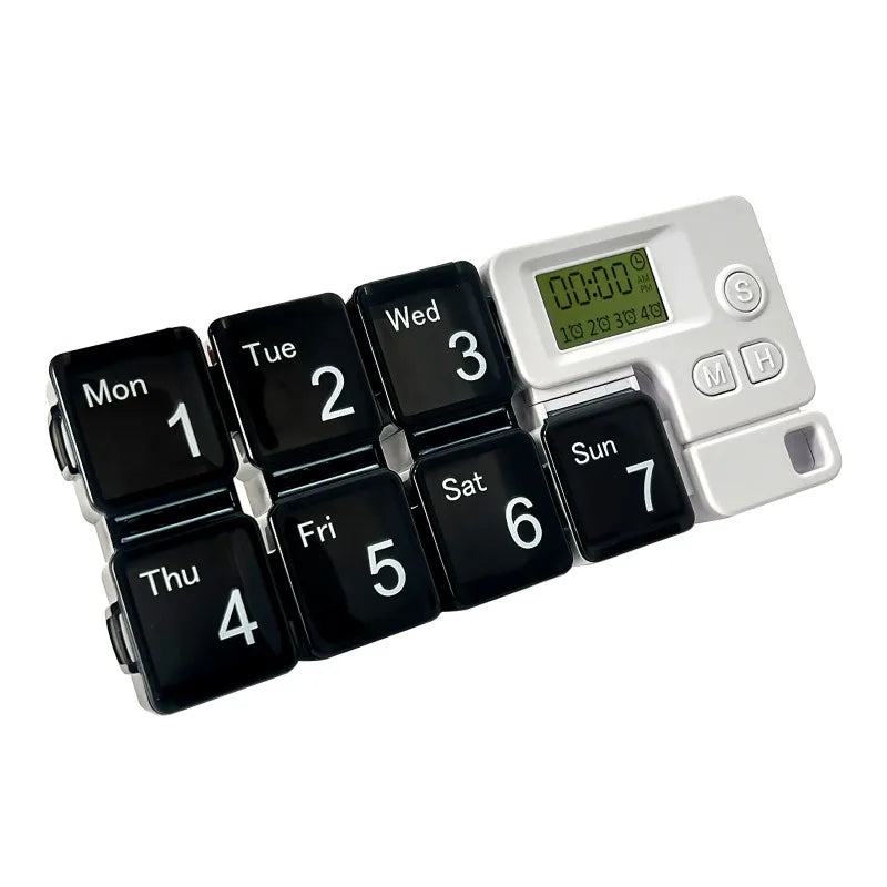 Smart 7-Day Pill Organizer – Never Miss a Dose Again