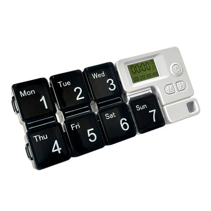 Smart 7-Day Pill Organizer – Never Miss a Dose Again