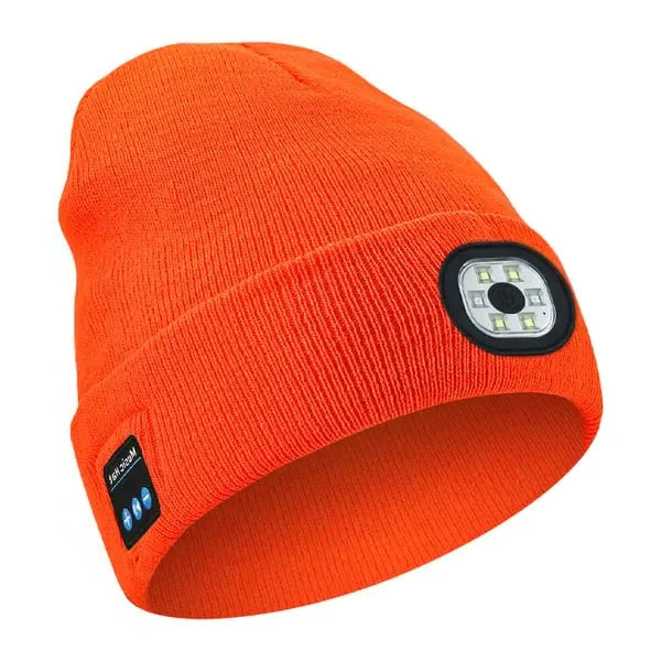 3-in-1 Bluetooth Beanie – Music, Warmth & Visibility in One