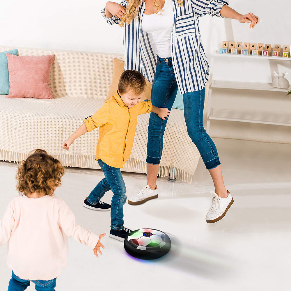 Glow Hover Soccer Balls (2-Pack) – Indoor Energy Burner
