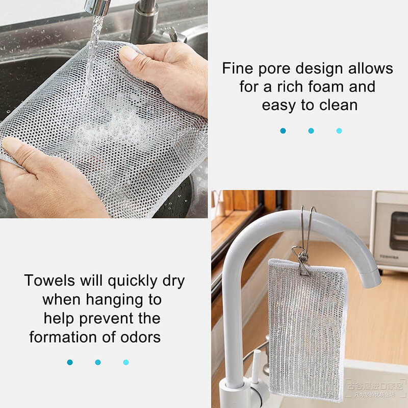 20-Pack Microfiber Cleaning Cloths – Scratch-Free Shine, Every Surface