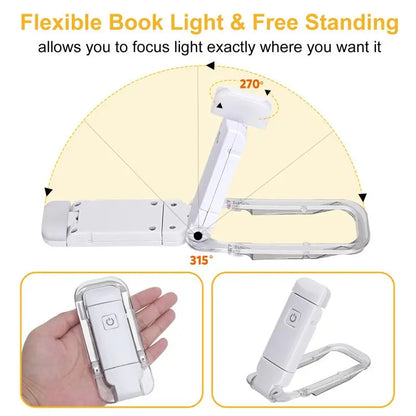 Clip-On LED Book Light – Read All Night, Sleep Easy