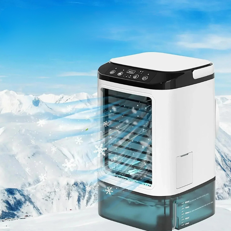 3-Speed Portable Aircon with Ultrasonic Cooling – Cool Down Fast, Anywhere
