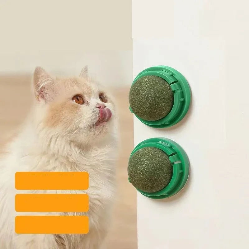 Premium Catnip Balls (4-Pack) – Playtime Your Cat Won't Get Bored Of