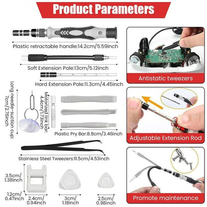 115-in-1 Precision Screwdriver Set – The Right Bit, Every Time