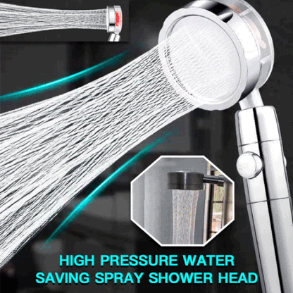 360° Rotatable Power Shower Head – A Spa Day, Every Day