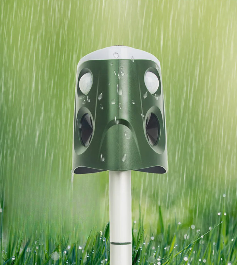 360° 3-in-1 Animal Repellent – Protect Your Garden, Humanely