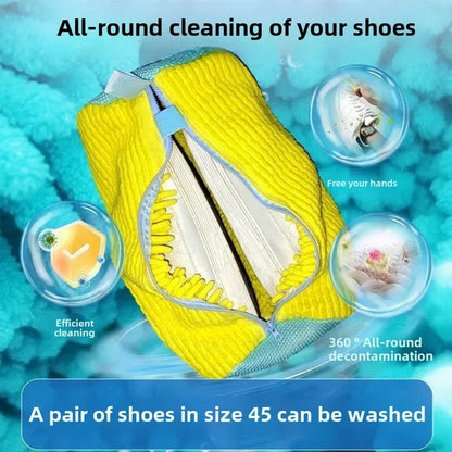 2-Pack Shoe Washing Bags – Machine-Wash Sneakers Without the Damage