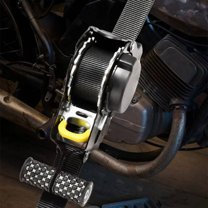2-Set Retractable Ratchet Straps – Secure Loads in Seconds, No Tangles