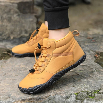 Waterproof Fleece-Lined Barefoot Winter Shoes – Wide, Warm & Weather-Proof
