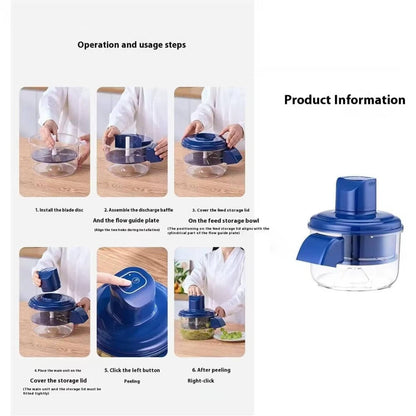 Electric Fruit & Vegetable Peeler – Peel in Seconds, Not Minutes