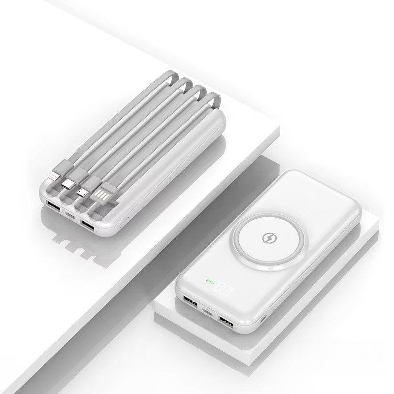 20,000mAh Portable Power Bank – All-Day Charging, Zero Battery Anxiety