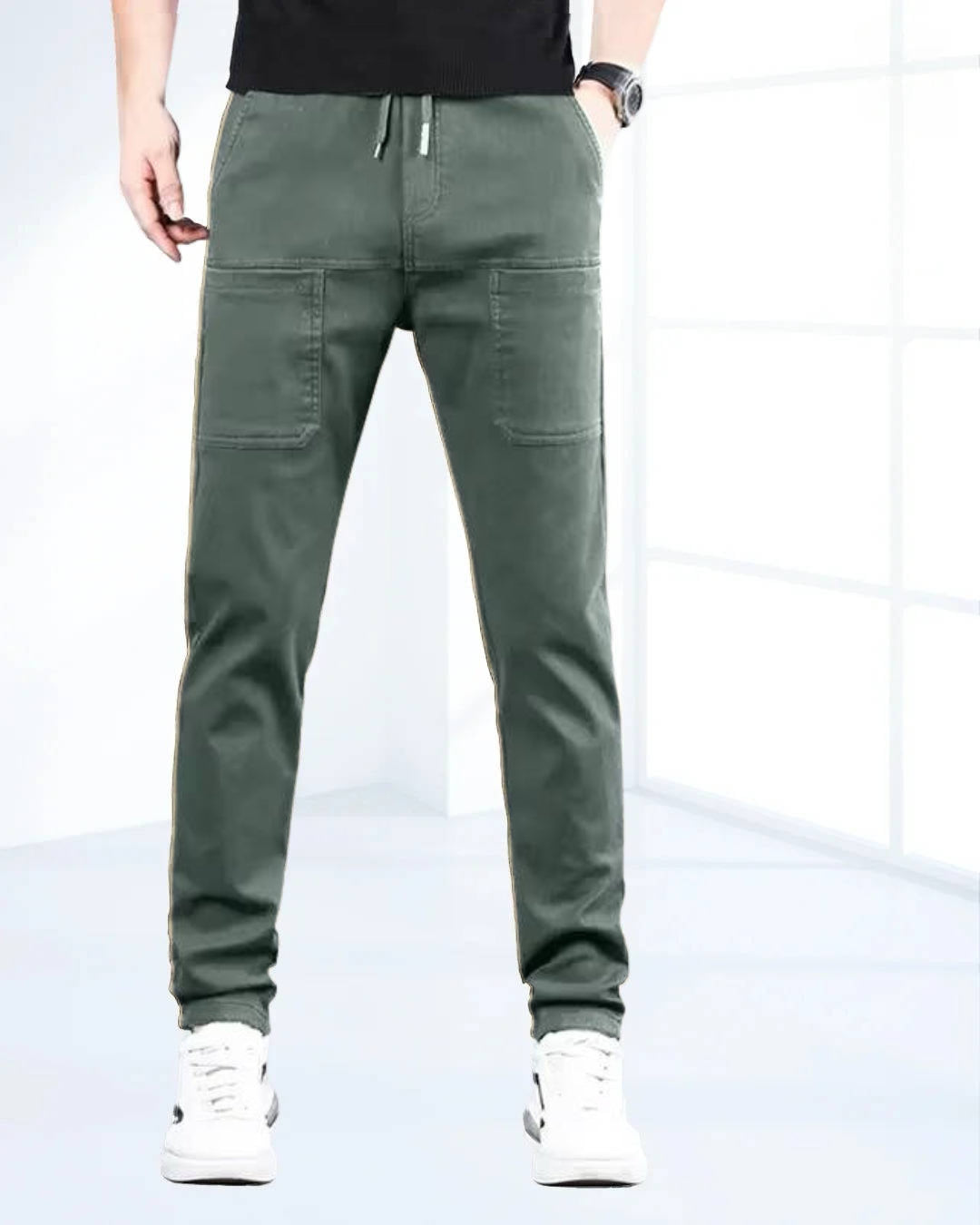 Men's Stretch Cargo Pants – All-Day Comfort, Practical Pockets