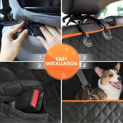 Waterproof Dog Car Seat Cover – Protect Your Car, Stress-Free Drives