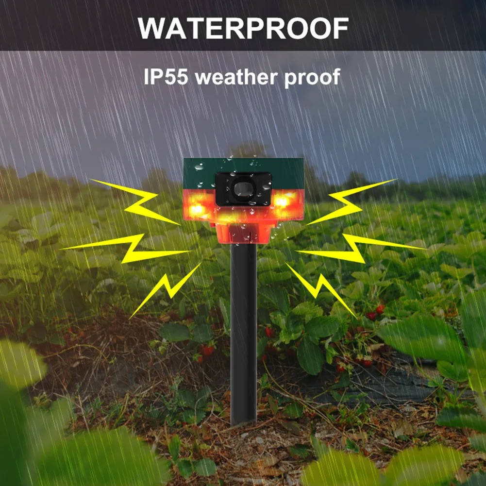 360° Solar Animal Repeller – Keep Wildlife Out, Naturally