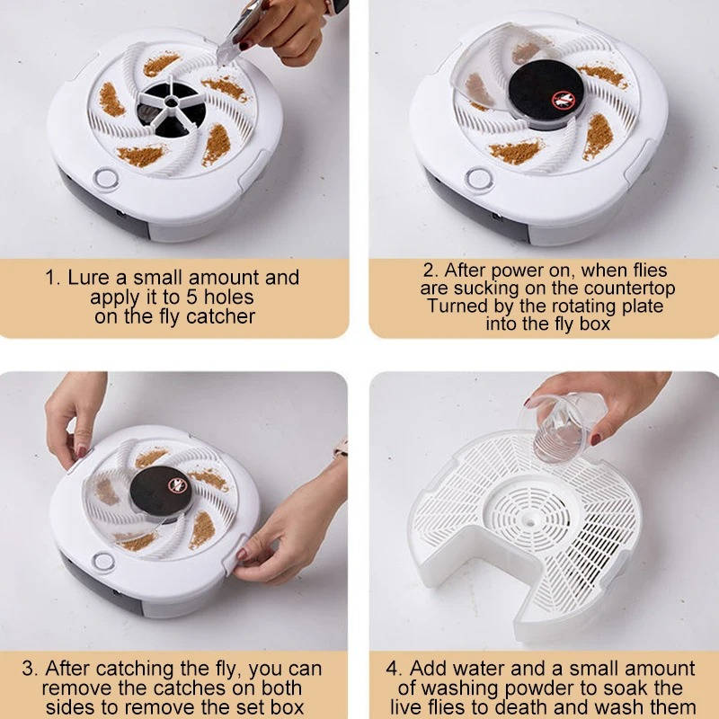 Electric Fly Trap – Catch Flies Without the Mess or Chemicals