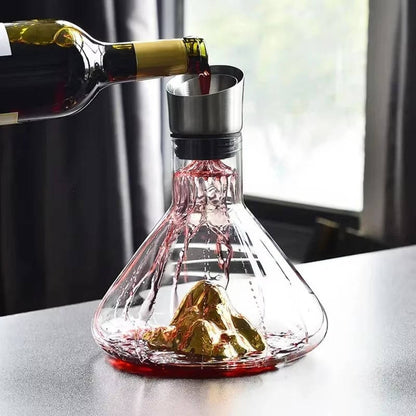 Crystal Glass Wine Decanter – Smoother Sips, Instantly