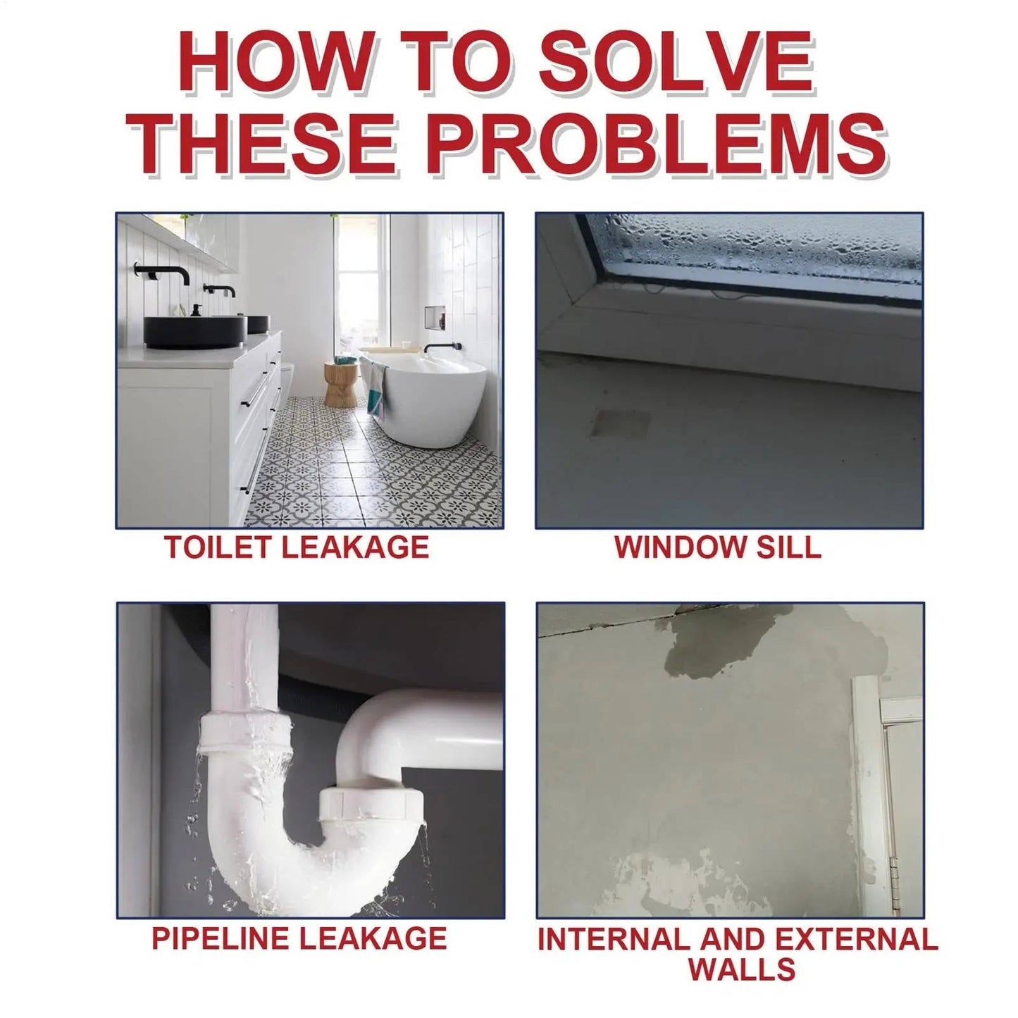 Waterproof Leak Repair Sealant Spray – Fix Leaks in Seconds