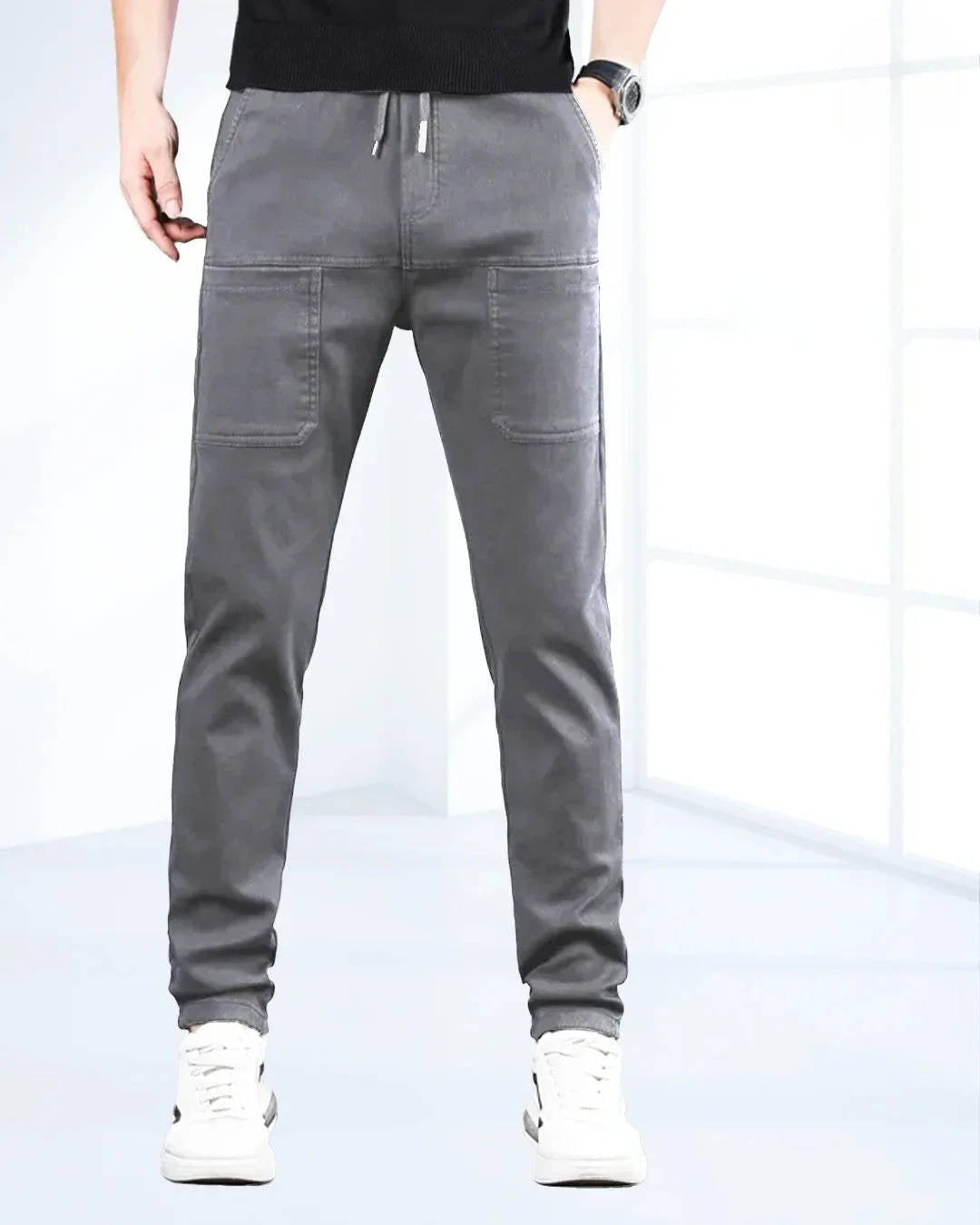 Men's Stretch Cargo Pants – All-Day Comfort, Practical Pockets