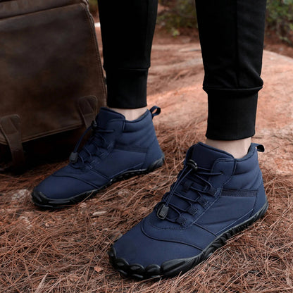 Waterproof Fleece-Lined Barefoot Winter Shoes – Wide, Warm & Weather-Proof