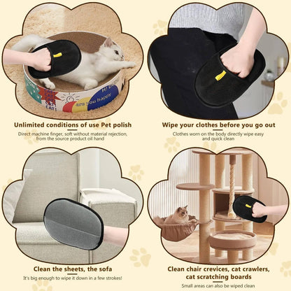 Pet Hair Remover Set (2-Pack) – Clothes & Furniture, Fur-Free