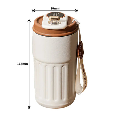 450ml Smart Travel Mug with LED Display – Know Your Drink's Temp at a Glance