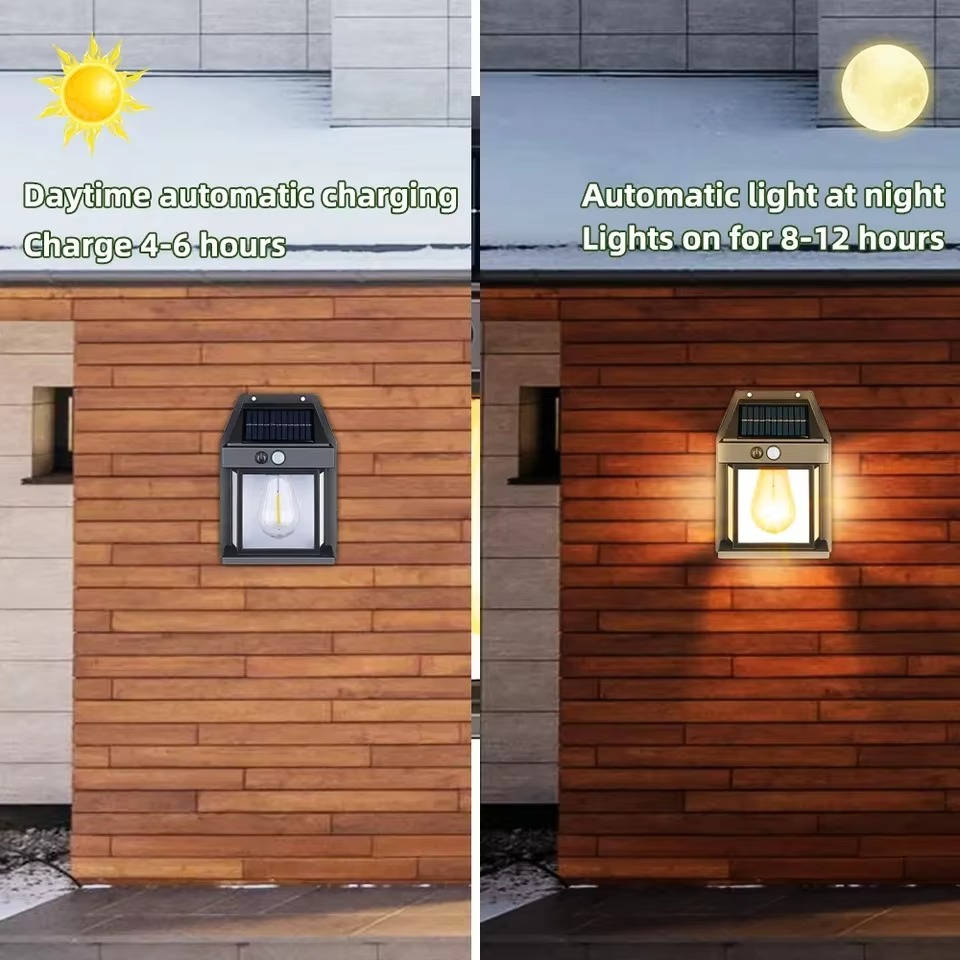 Solar Wall Lights (2-Set) – Brighten Dark Corners Automatically