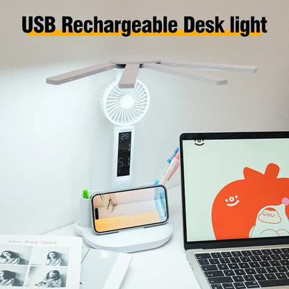 3-in-1 Multifunction Table Lamp – Brighten, Charge, and Organize Your Desk