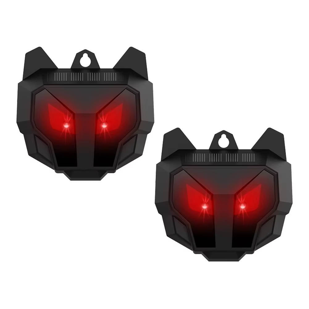 2-Pack Solar Ultrasonic Animal Repellent – Keep Pests Out, Chemical-Free