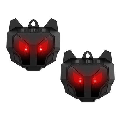 2-Pack Solar Ultrasonic Animal Repellent – Keep Pests Out, Chemical-Free