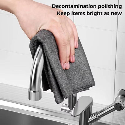 Microfiber Cloth Set (10-Pack) – Streak-Free Cleaning, No Chemicals