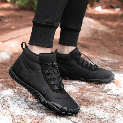 Waterproof Fleece-Lined Barefoot Winter Shoes – Wide, Warm & Weather-Proof