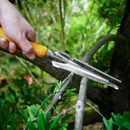 5-in-1 Stainless Steel Weed Puller – Pull Weeds Without the Back Strain