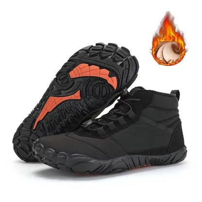 Waterproof Fleece-Lined Barefoot Winter Shoes – Wide, Warm & Weather-Proof