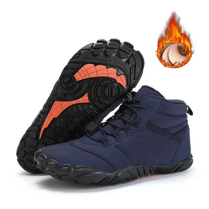 Waterproof Fleece-Lined Barefoot Winter Shoes – Wide, Warm & Weather-Proof